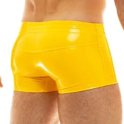 Modus Vivendi Boxer VIRAL VINYL Jaune -FÉMINITÉS boutique 08021 yellow viral vinyl boxer 2