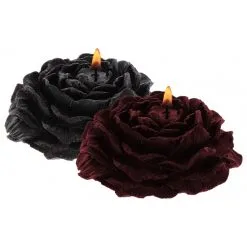 Taboom 2 Bougies Sm ROSE CANDLES Noire-Rouge
