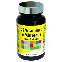 Nutri-expert 22 Vitamines Et Minéraux 60 Gélules