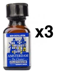 BGP Leather Cleaner AMSTERDAM PLATINUM 24ml X3