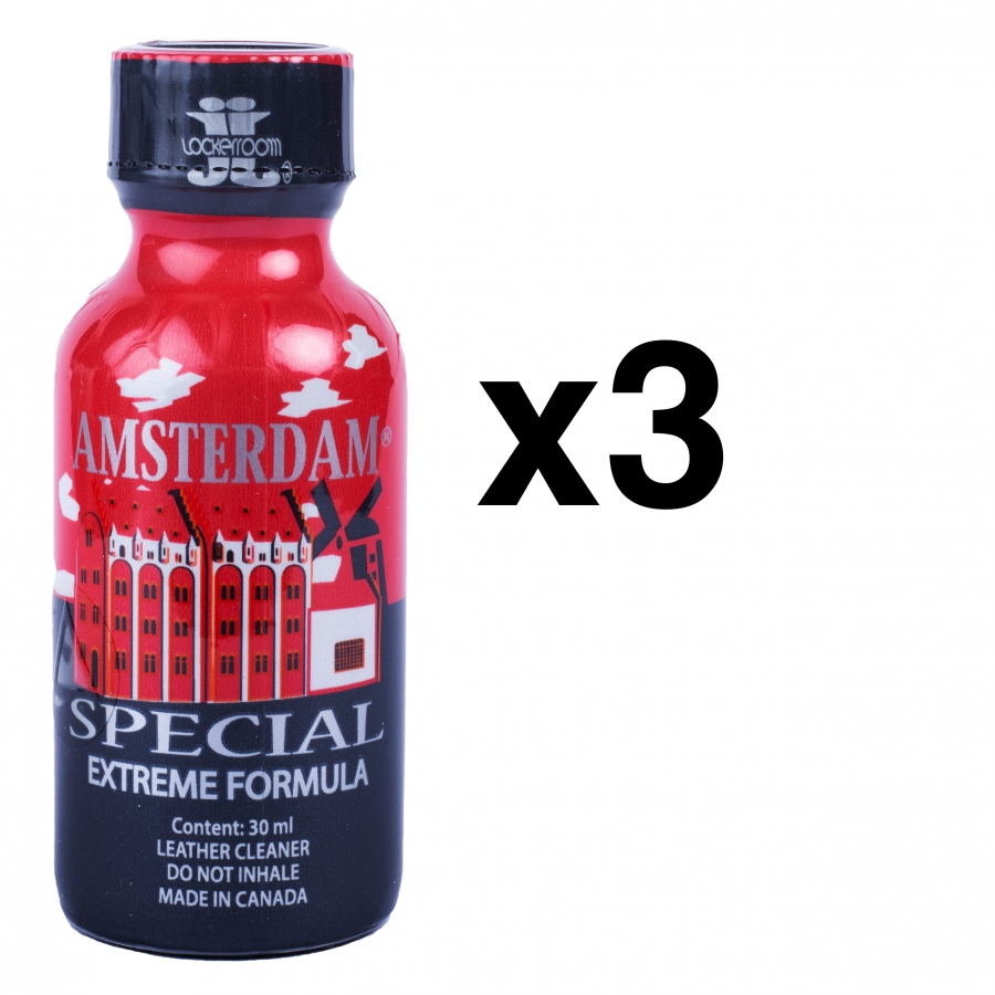 Locker Room AMSTERDAM SPECIAL Extreme 30ml X3 1 Locker Room AMSTERDAM SPECIAL Extreme 30ml X3