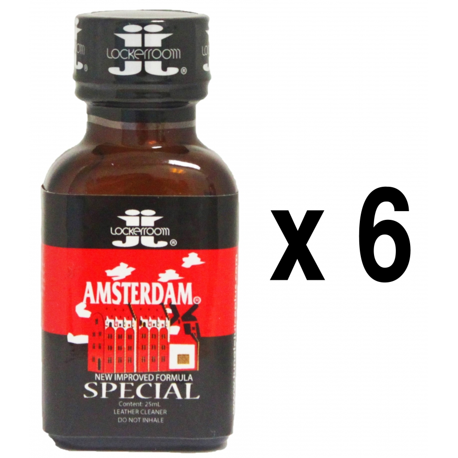 Locker Room AMSTERDAM SPECIAL Retro 25ml X6 1 Locker Room AMSTERDAM SPECIAL Retro 25ml X6