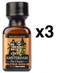 BGP Leather Cleaner AMSTERDAM ULTRA GOLD 24ml X3
