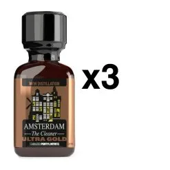 BGP Leather Cleaner AMSTERDAM ULTRA GOLD 24ml X3