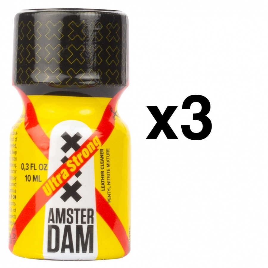 BGP Leather Cleaner AMSTERDAM XXX ULTRA STRONG 10ml X3 1 BGP Leather Cleaner AMSTERDAM XXX ULTRA STRONG 10ml X3