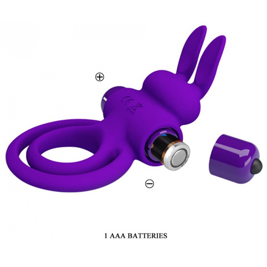 Pretty Love Anneau Vibrant Rabbit BUNNY RING 27mm 5 Pretty Love Anneau Vibrant Rabbit BUNNY RING 27mm – Image 5