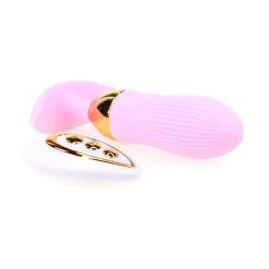Generique Plug Vibrant STRIPE EGG 10 X 3cm Rose -FÉMINITÉS boutique app control stripe anal vibrator rose 2