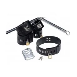 Master Series Armature En Métal DOGGY STYLE Avec Gode -FÉMINITÉS boutique armature en metal doggy style avec gode 2