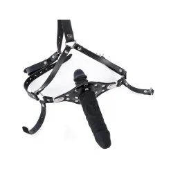 KINKgear Bâillon Avec Gode STRAP DICK 12cm