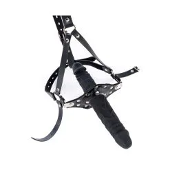 KINKgear Bâillon Avec Gode STRAP DICK 12cm -FÉMINITÉS boutique baillon avec gode strap dick 12cm 5