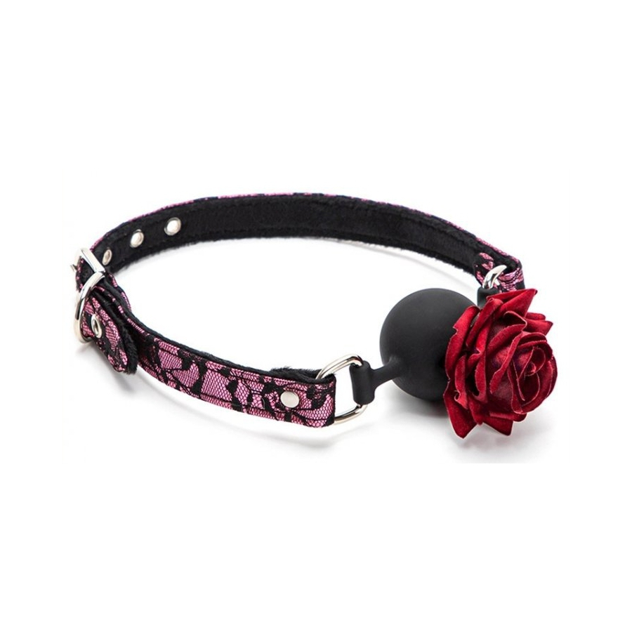 Generique Baillon Boule Avec Rose BUD GAG Rose 1 Generique Baillon Boule Avec Rose BUD GAG Rose