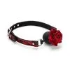 Generique Baillon Boule Avec Rose BUD GAG Rouge