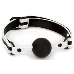 GLO IN THE DARK Baillon Boule Fluorescent GLO | Boule Silicone 45mm -FÉMINITÉS boutique baillon boule fluorescent glo boule silicone 45mm 2