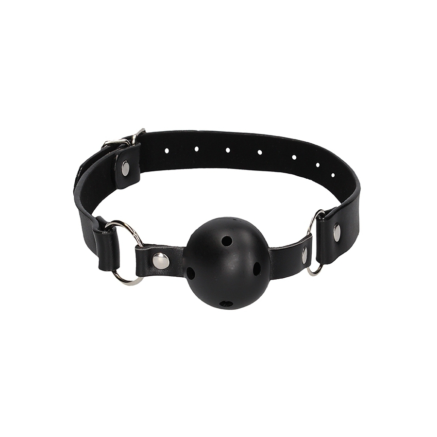 Ouch! Bâillon Boule GAG STRAP Noir 1 Ouch! Bâillon Boule GAG STRAP Noir