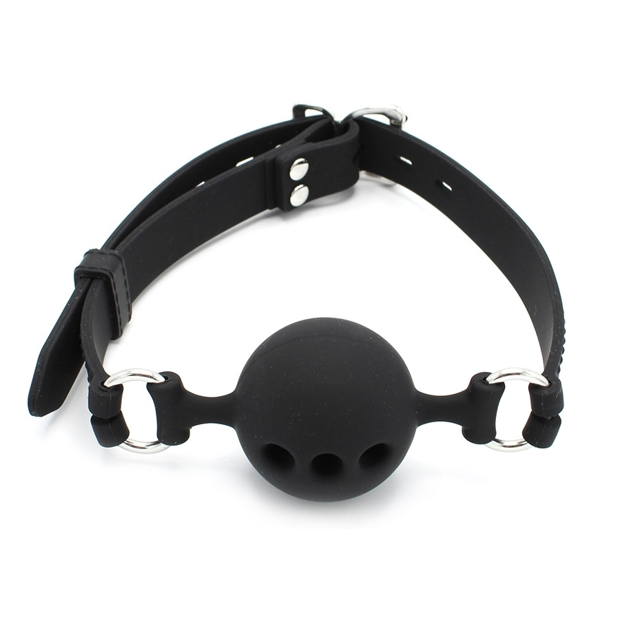 Kiotos Bâillon Boule Percée BALL GAG 43mm 3 Kiotos Bâillon Boule Percée BALL GAG 43mm – Image 3