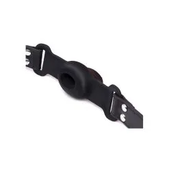 Generique Baillon DROOL HOLE Noir -FÉMINITÉS boutique baillon drool hole noir 2