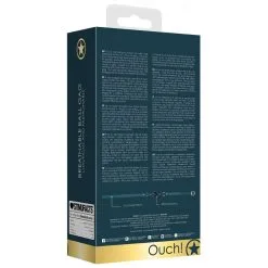 Ouch! Halo Bâillon HALO BALL Bleu 5 Ouch! Halo Bâillon HALO BALL Bleu -FÉMINITÉS boutique baillon halo ball bleu 2