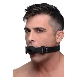 STRICT Baillon Hollow Silicone -FÉMINITÉS boutique baillon hollow silicone 3