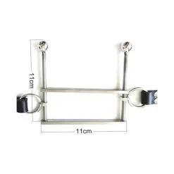 Generique Baillon Métal TONGUE FLAIL 11cm 3 Generique Baillon Métal TONGUE FLAIL 11cm -FÉMINITÉS boutique baillon metal tongue flail 11cm 1