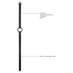 Ouch! Bâillon O-RING Noir 8 Ouch! Bâillon O-RING Noir -FÉMINITÉS boutique baillon o ring noir 3