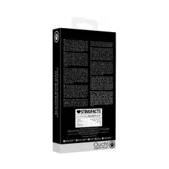 Ouch! Bâillon OS Silicone Noir -FÉMINITÉS boutique baillon os silicone noir 3