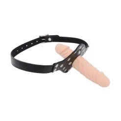 KINKgear Bâillon Penis DOUBLE COCK S 10 X 3.3cm