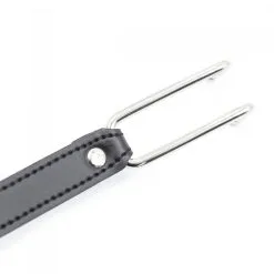 Kiotos Baillon Sm HOOK Simili Noir -FÉMINITÉS boutique baillon sm hook simili noir 4