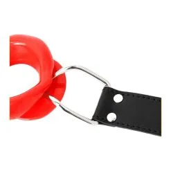 KINKgear Bâillon SM LIPS Rouge 11 KINKgear Bâillon SM LIPS Rouge -FÉMINITÉS boutique baillon sm lips rouge 4