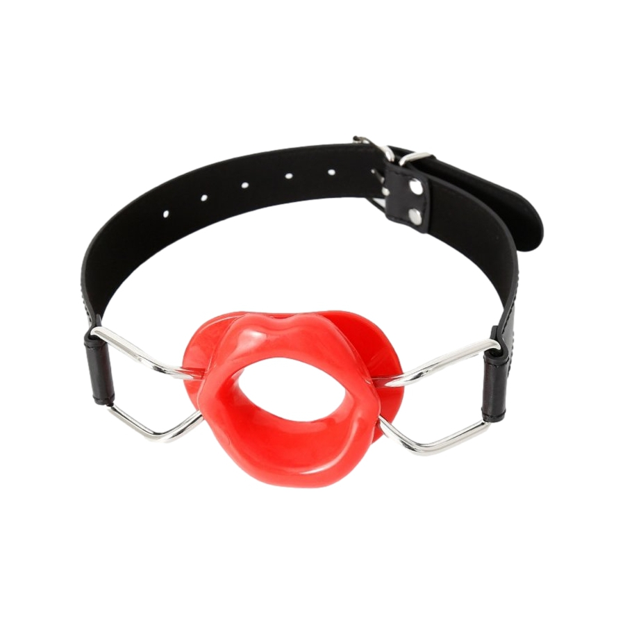 KINKgear Bâillon SM LIPS Rouge 1 KINKgear Bâillon SM LIPS Rouge