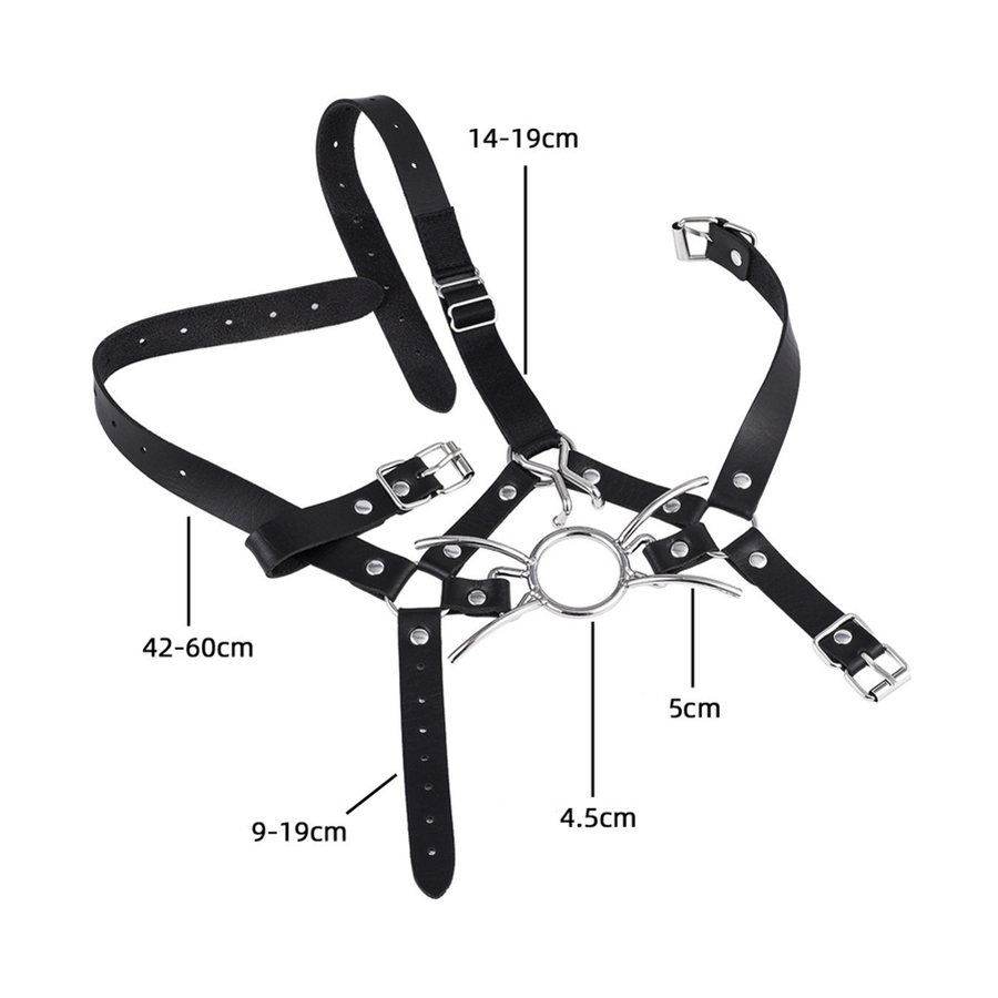 FUKR Baillon SPIDER Avec Crochet Nasal 7 FUKR Baillon SPIDER Avec Crochet Nasal – Image 7