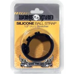 FÉMINITÉS boutique -FÉMINITÉS boutique ball strap silicone noir 1