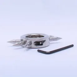 Cockpik Ballstretcher En Métal Avec Pointes -FÉMINITÉS boutique ballstretcher en metal avec pointes 2