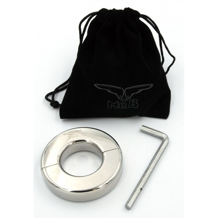 Mr B - Mister B Ballstretcher En Métal CLASSIC Hauteur 1.5cm - Diamètre 34mm - Poids 300g 3 Mr B - Mister B Ballstretcher En Métal CLASSIC Hauteur 1.5cm - Diamètre 34mm - Poids 300g – Image 3