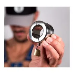 Generique Ballstretcher En Métal LOCKABLE 20mm | Poids 325gr -FÉMINITÉS boutique ballstretcher en metal lockable 20mm poids 325gr 3