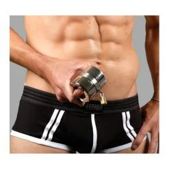 Generique Ballstretcher En Métal LOCKABLE 30mm | Poids 500gr -FÉMINITÉS boutique ballstretcher en metal lockable 30mm poids 500gr 1