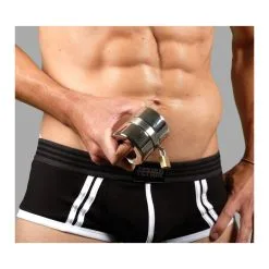 Generique Ballstretcher En Métal LOCKABLE 60mm | 1040gr -FÉMINITÉS boutique ballstretcher en metal lockable 60mm 1040gr 1