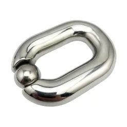 MenSteel Ballstretcher En Métal OVAL BALL S 45 X 20mm - 190g