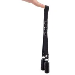 The Red Ballstretcher Fin En Cuir Avec Poids 2 X 100g -FÉMINITÉS boutique ballstretcher fin en cuir avec poids 2 x 100g 2