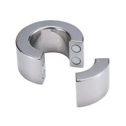 MenSteel Ballstretcher Magnétique BURTON L - Hauteur 3cm - Poids 470g -FÉMINITÉS boutique ballstretcher magnetique burton l hauteur 3cm poids 470g 6