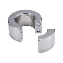 MenSteel Ballstretcher Magnétique BURTON XXL - Hauteur 5.7cm - Poids 890g -FÉMINITÉS boutique ballstretcher magnetique burton xxl hauteur 57cm poids 890g 5