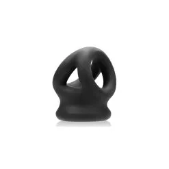 Ballstretcher Oxballs TRI-SQUEEZE Noir -FÉMINITÉS boutique ballstretcher oxballs tri squeeze noir 3