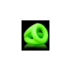 Ouch! Glow Ballstretcher Phosphorescent GLOW TRIO 25mm -FÉMINITÉS boutique ballstretcher phosphorescent glow trio 25mm 2