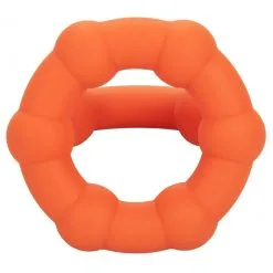 Alpha Ring Ballstretcher Silicone ALL STAR RING Alpha Orange -FÉMINITÉS boutique ballstretcher silicone all star ring alpha orange 8