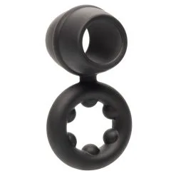 Alpha Ring Ballstretcher Silicone MAGNUM Alpha Noir
