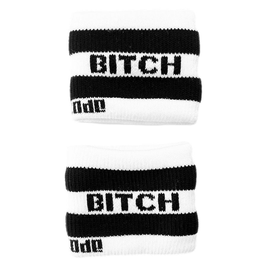 Barcode Berlin Bandeaux De Poignets BITCH X2 2 Barcode Berlin Bandeaux De Poignets BITCH X2 – Image 2