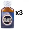 RED Leather Cleaner BLACK HOLE 24ml X3