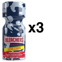 BGP Leather Cleaner BLEACHERS EXTRA STRONG 15ml X3