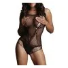Le Desir Body CONTRAST NET TEDDY Noir