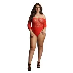 Le Desir Body CROTCHLESS Rouge 10 Le Desir Body CROTCHLESS Rouge -FÉMINITÉS boutique body crotchless rouge 2