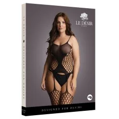 Le Desir Body Et Bas FENCE NET Noir -FÉMINITÉS boutique body et bas fence net noir 4